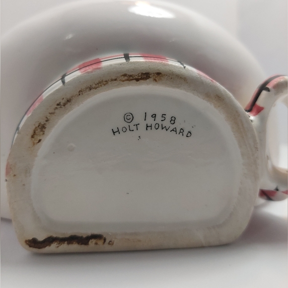 RARE 1958 Holt Howard Cozy Kitten String Dispenser & Scissor Holder - Picture 2 of 5